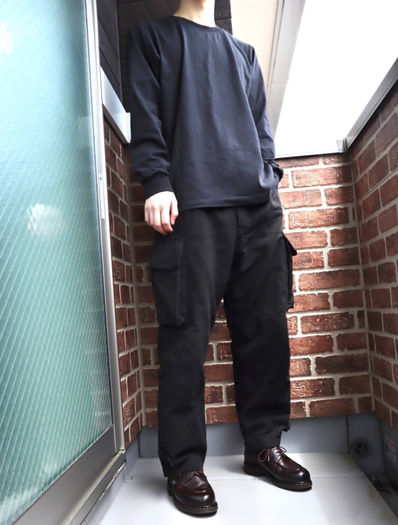 COMOLI ブラック 6ポケットパンツ 22ss size1mate