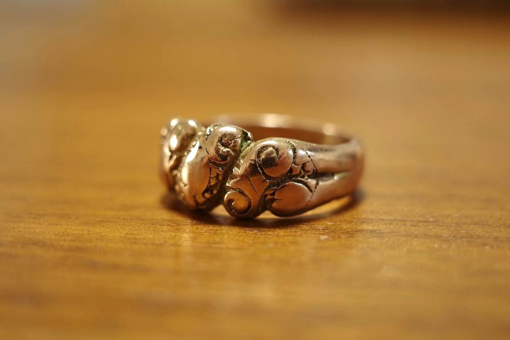 イギリス 9k ゴールドリング