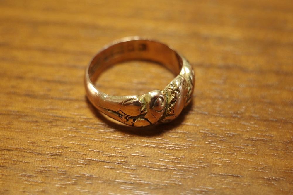 イギリス 9k ゴールドリング