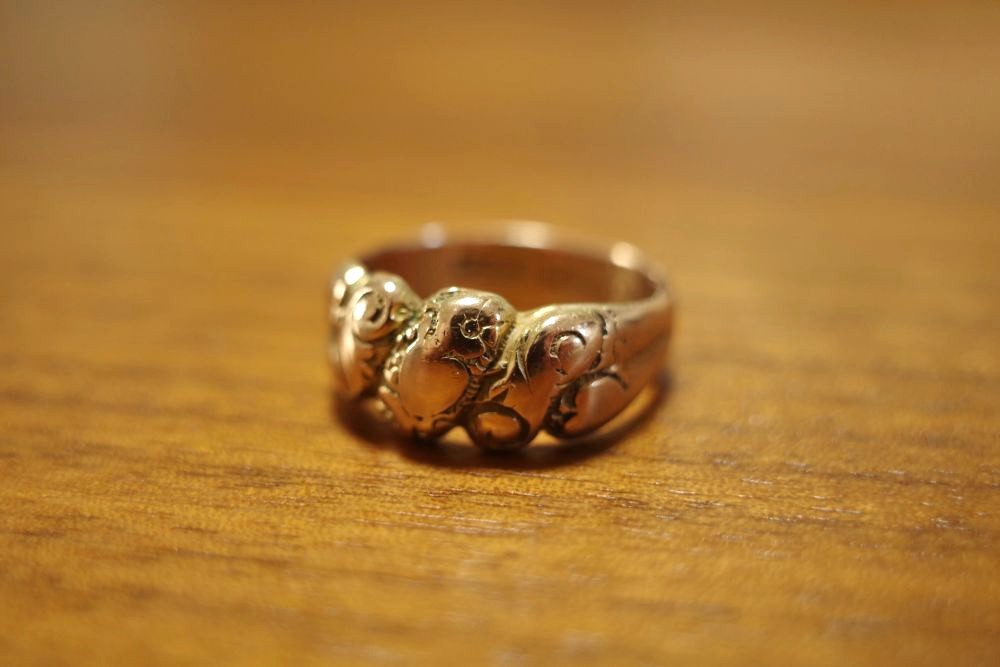 イギリス 9k ゴールドリング